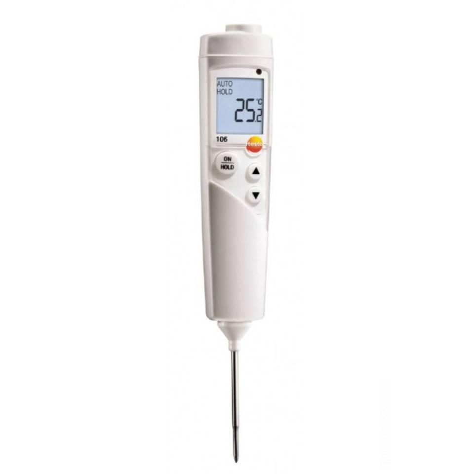 Термометр пищевой Testo 106 (комплект) - фото 1 - id-p226443204