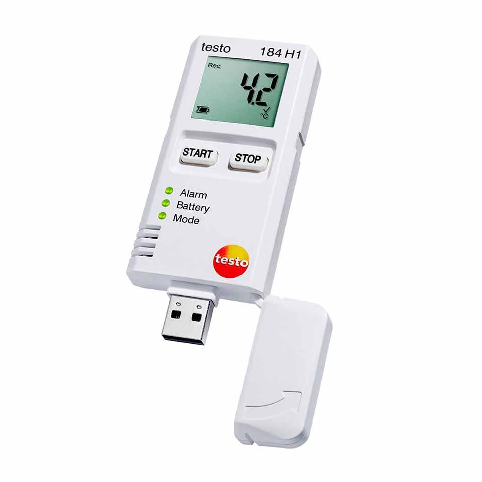 USB-логгер данных температуры и влажности Testo 184 H1 - фото 1 - id-p226441145