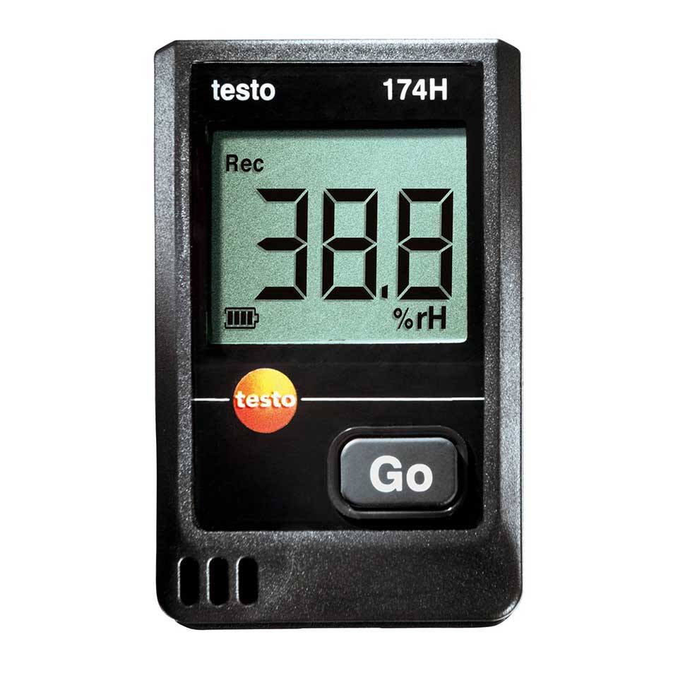 Мини-логгер данных температуры и влажности Testo 174 H (без USB-интерфейса) - фото 1 - id-p226441165