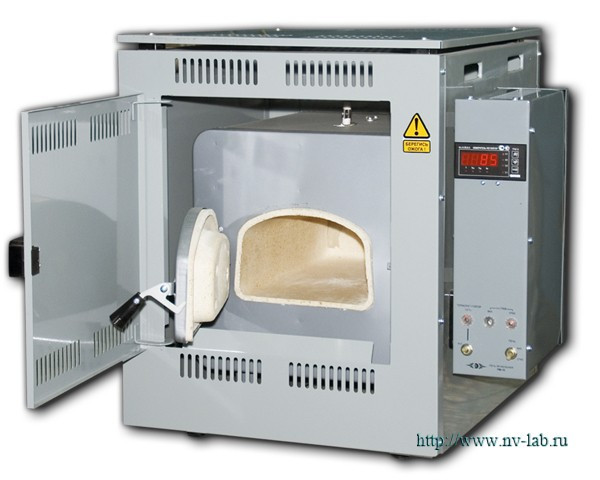 Муфельная печь ПМ-10 (до 1000 °С, керамика) - фото 1 - id-p226437853