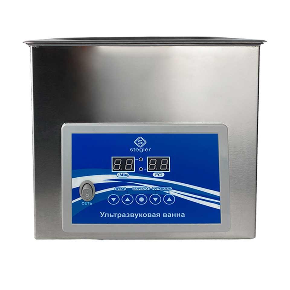 Ультразвуковая ванна (мойка) Stegler 3DT (3 л,20-80°C,120W) - фото 1 - id-p226443425