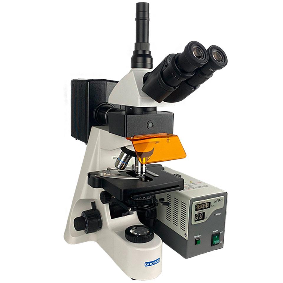 Люминесцентный микроскоп Биолаб 12 ЛЮМ (тринокулярный, планахроматический) - фото 1 - id-p226441416