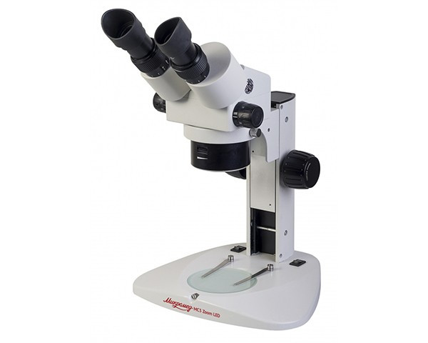 Микроскоп Микромед МС-3-ZOOM LED (бинокулярный, стереоскопический) - фото 1 - id-p226441424