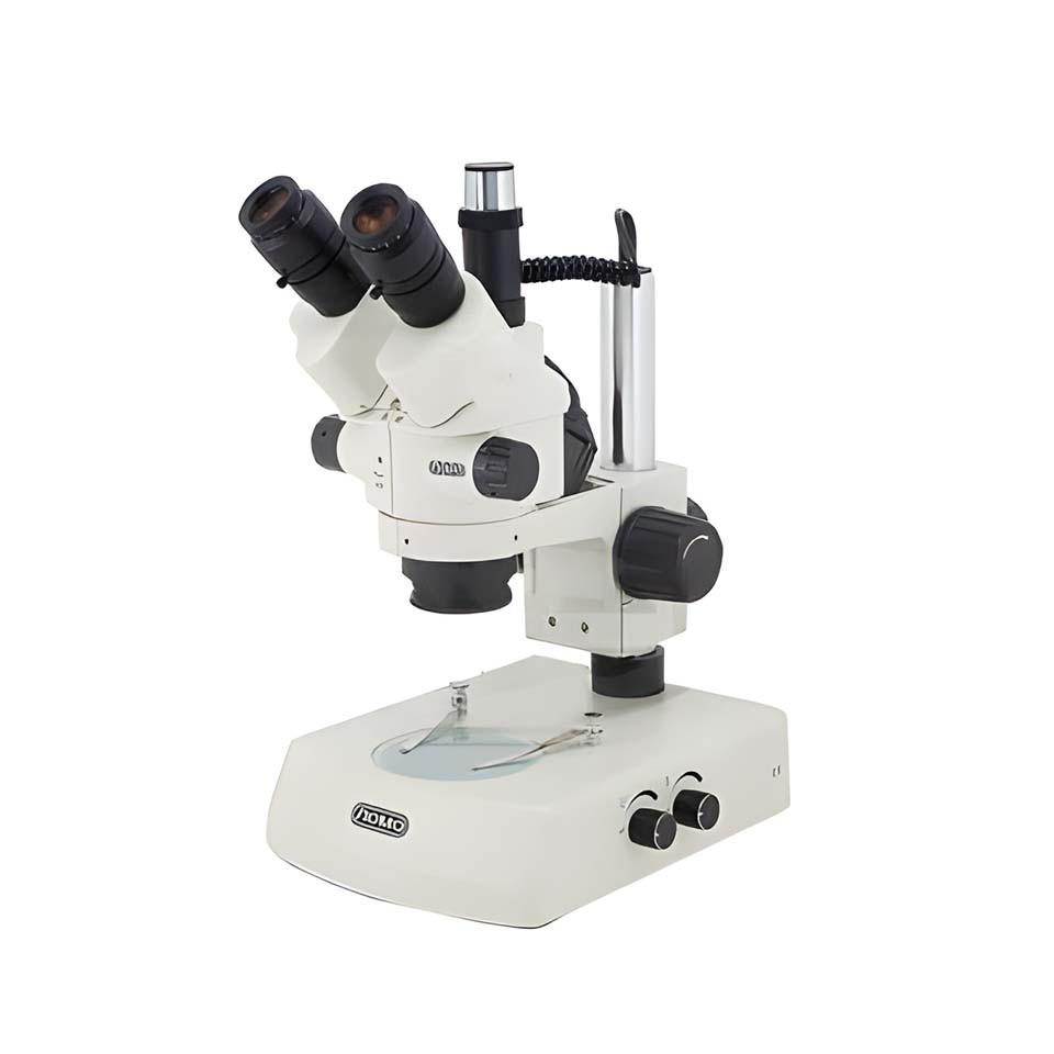 Микроскоп МСП-2 вариант 2СД (стереоскопический, панкратический, с держателем смартфона и магнитным держателем) - фото 1 - id-p226441434