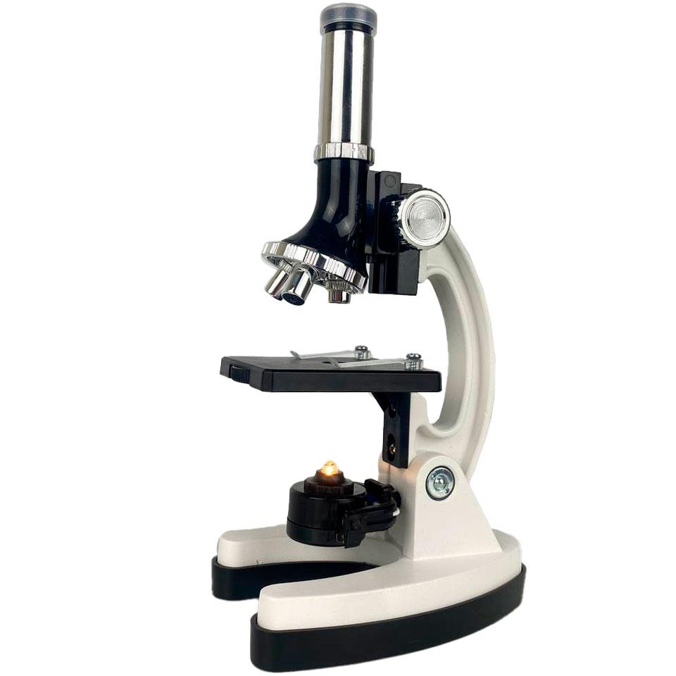Микроскоп учебный Дошкольник ШМ-2 (монокулярный, 100х-900х, в кейсе) - фото 1 - id-p226441458