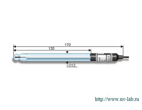 Электрод ионоселективный ЭЛИС-142Na (стеклянный) - фото 1 - id-p226440678