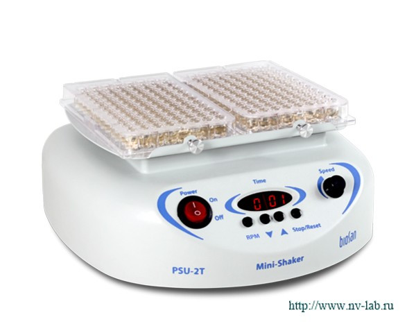 Мини шейкер PSU-2T BioSan для иммунологического анализа - фото 1 - id-p226443709