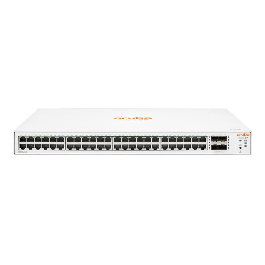 JL814A HPE Коммутатор Aruba Instant On 1830 48G Web-managed 4SFP Switch - фото 1 - id-p226445410