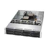 Корпус SuperMicro CSE-825TQC-R740WB Серверный корпус с возможностью размещения 8 накопителей форм-фактора