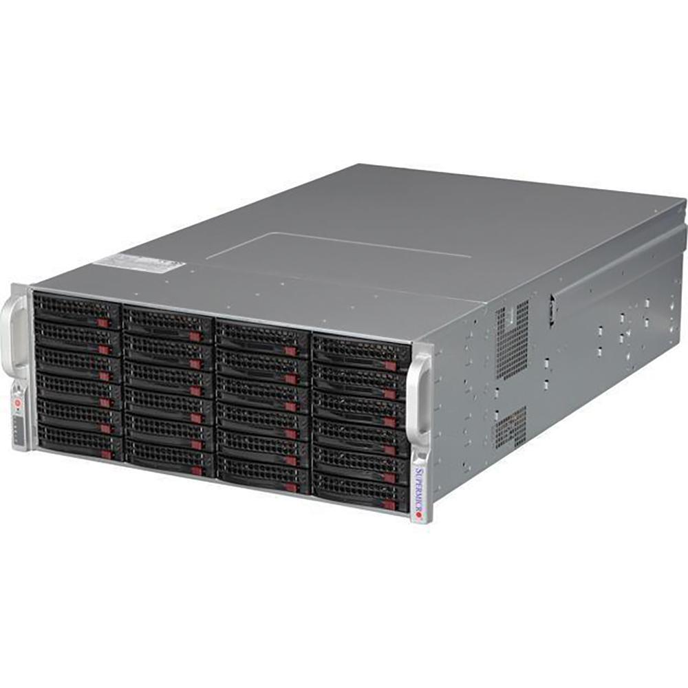 Корпус SuperMicro SuperMicro CSE-847BE2C-R1K28WB 4U, 36 x 3.5" SAS HDD, тип совм. мат.плат: 12"x10",