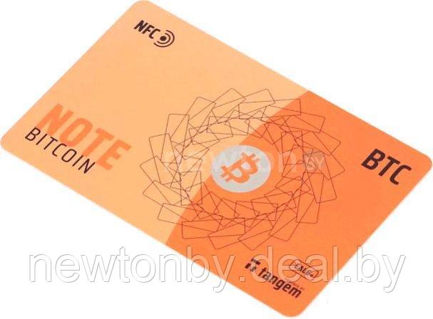 Аппаратный криптокошелек Tangem Note Bitcoin