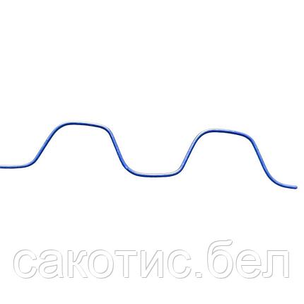 Пружина зиг-заг для профиля синяя, 3 мм, фото 2
