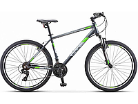 Велосипед Stels Navigator 590 V 26 26 K010 ( серый/салатовый, 2023)