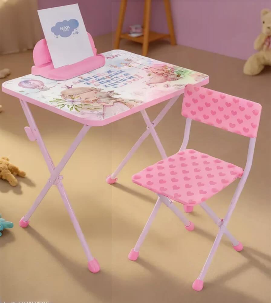НИКА набор детской мебели Маленькая Принцесса-2 КП2/МП2 - фото 2 - id-p226446125