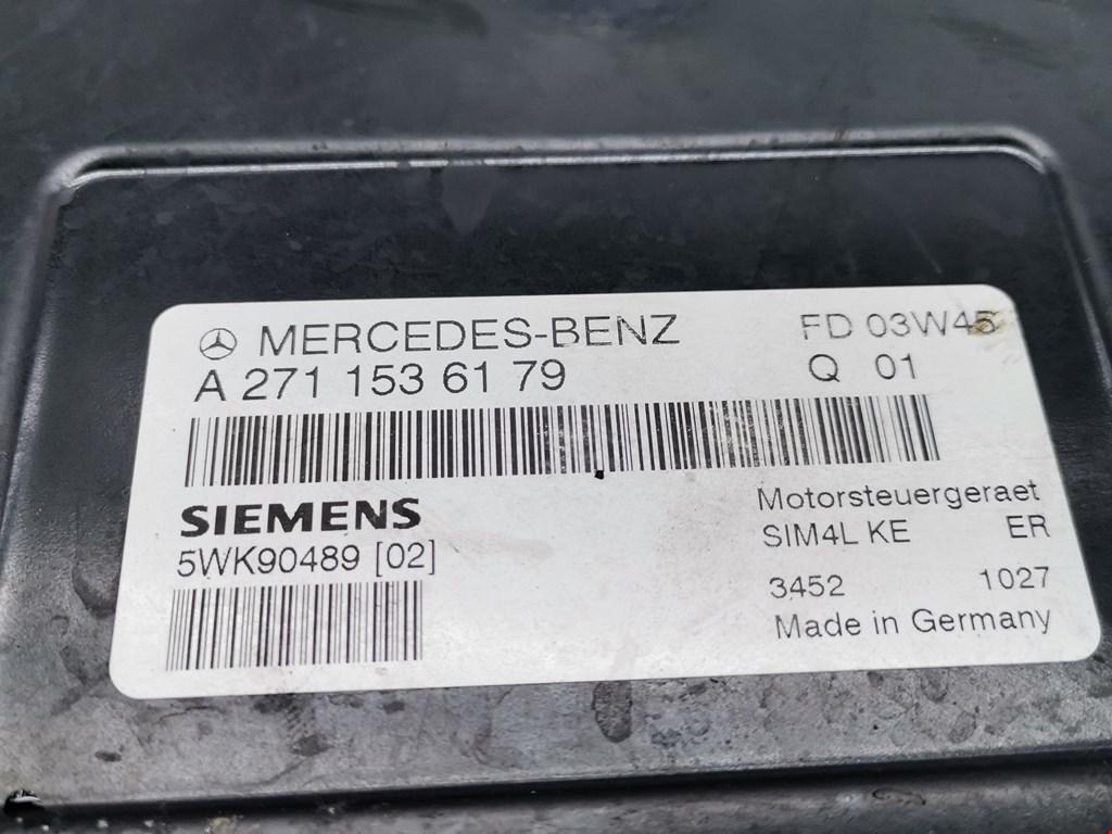 Блок управления двигателем Mercedes C-Class (W203) A2711538479 - фото 3 - id-p226435089