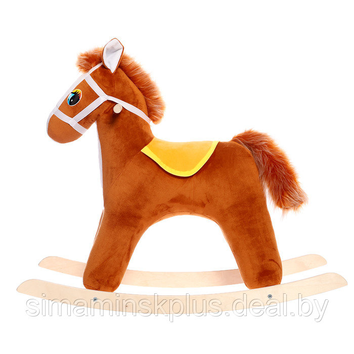Качалка "Лошадь", цвет коричневый См-793-4_кор - фото 2 - id-p226446705