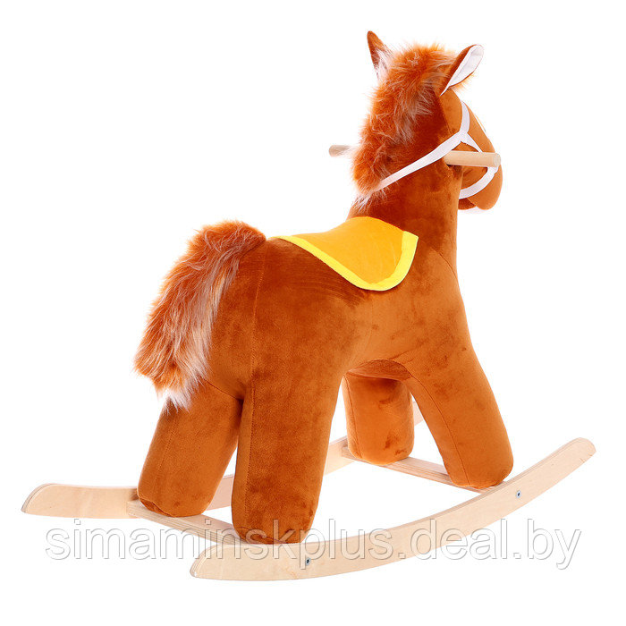 Качалка "Лошадь", цвет коричневый См-793-4_кор - фото 4 - id-p226446705