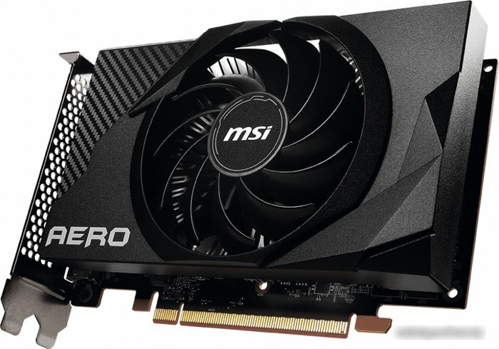 Видеокарта MSI Radeon RX 6400 Aero ITX 4G - фото 4 - id-p226447011