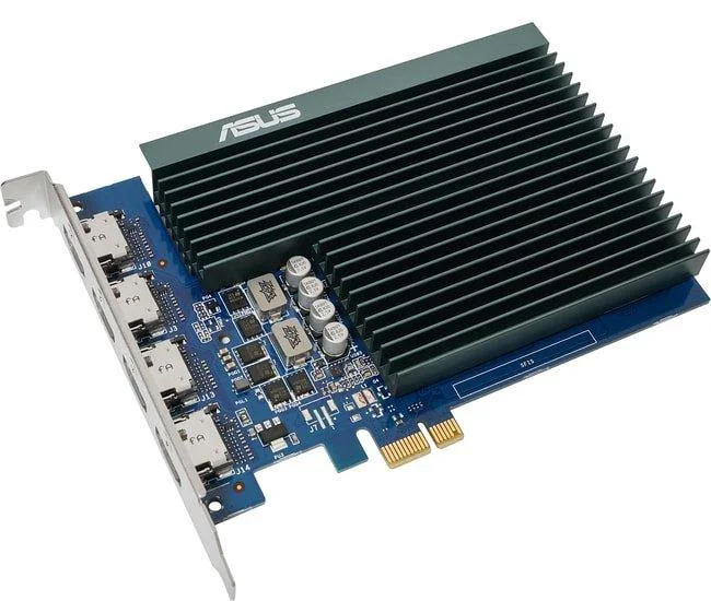 Видеокарта ASUS GeForce GT 730 2GB GDDR5 GT730-4H-SL-2GD5 - фото 2 - id-p226447013