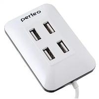 Perfeo USB-HUB 4 Port, (PF-VI-H028 White) белый [PF_4783]