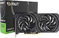 Видеокарта NVIDIA GeForce Palit RTX4060 INFINITY 2 (NE64060019P1-1070L) 8Gb GDDR6 HDMI+3xDP RTL