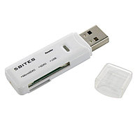 Картридер 5bites RE3-200WH USB3.0 microSDXC/SDXC Card Reader/Writer