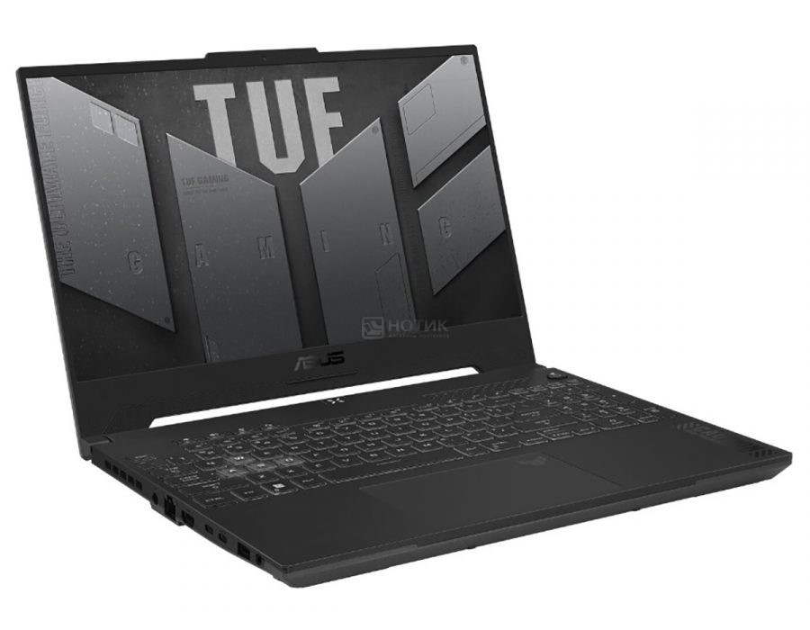 Ноутбук ASUS TUF Gaming A15 FA507UV-LP027 90NR0I25-M001D0 Ryzen 9 8945H 16Gb SSD 512Gb NVIDIA RTX 4060 для