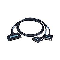 Кабель Advantech PCL-10251-2E Кабель интерфейсный SCSI-100 to 2*SCSI-50 Shielded Cable, 2m, P.V.C. jacket