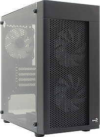 Корпус Minitower Aerocool Hexform-G-BK-V2 Black MicroATX без БП