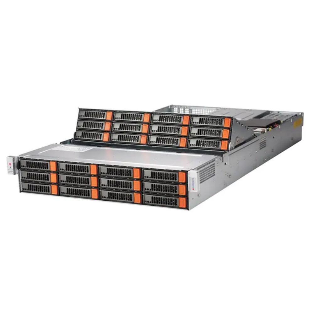 Платформа системного блока SuperMicro SSG-6029P-E1CR24H 2U, 2x LGA3647 (up to 165W), 24x DIMM DDR4 2933MHz, - фото 1 - id-p226447732