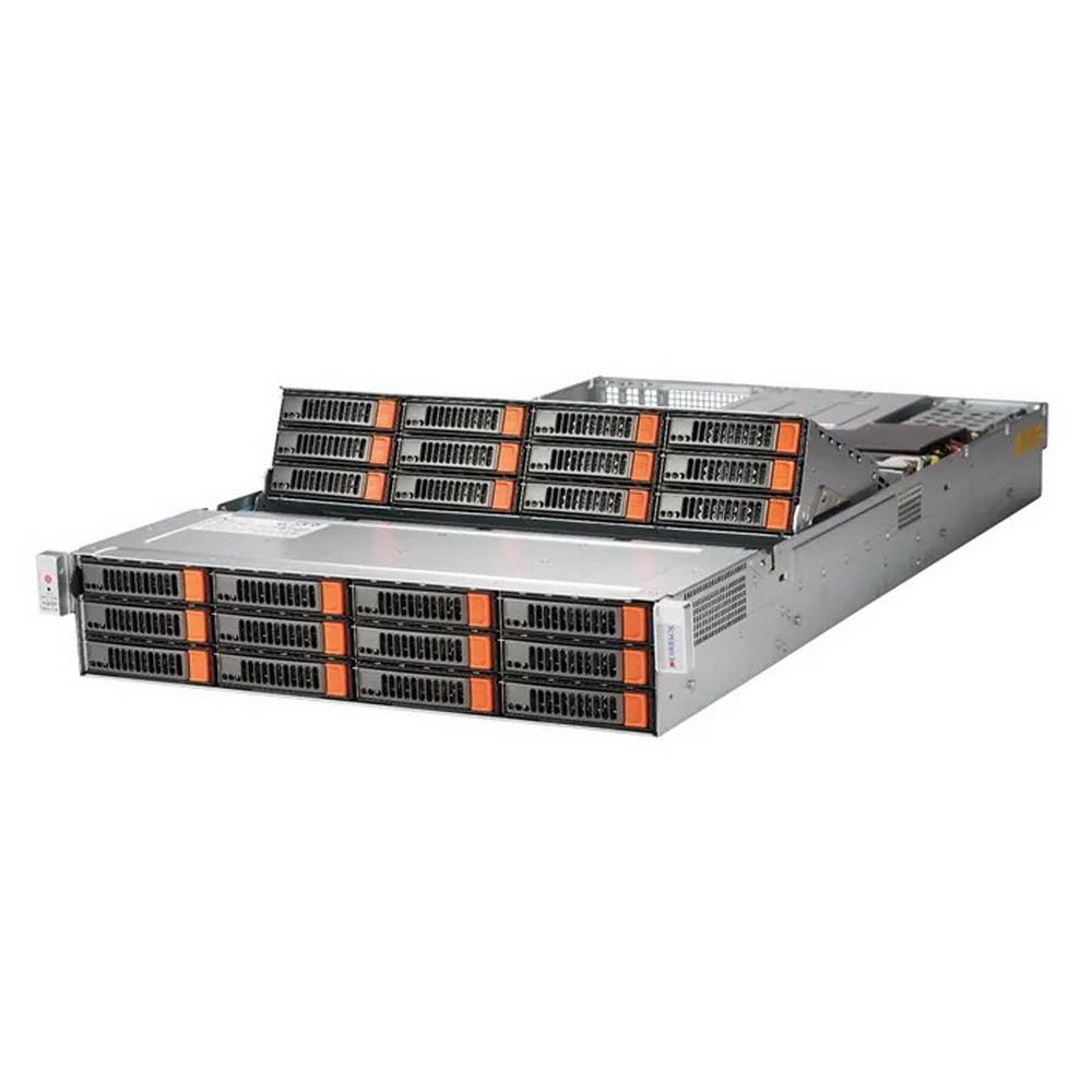 Платформа системного блока SuperMicro SSG-6029P-E1CR24L 2U, 2x LGA3647 (up to 165W), 24x DIMM DDR4 2933MHz, - фото 1 - id-p226447733