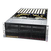 Платформа системного блока SuperMicro SYS-420GP-TNR 4U, 10x Dual Slot GPU, 2xLGA4189 (up to 270W),