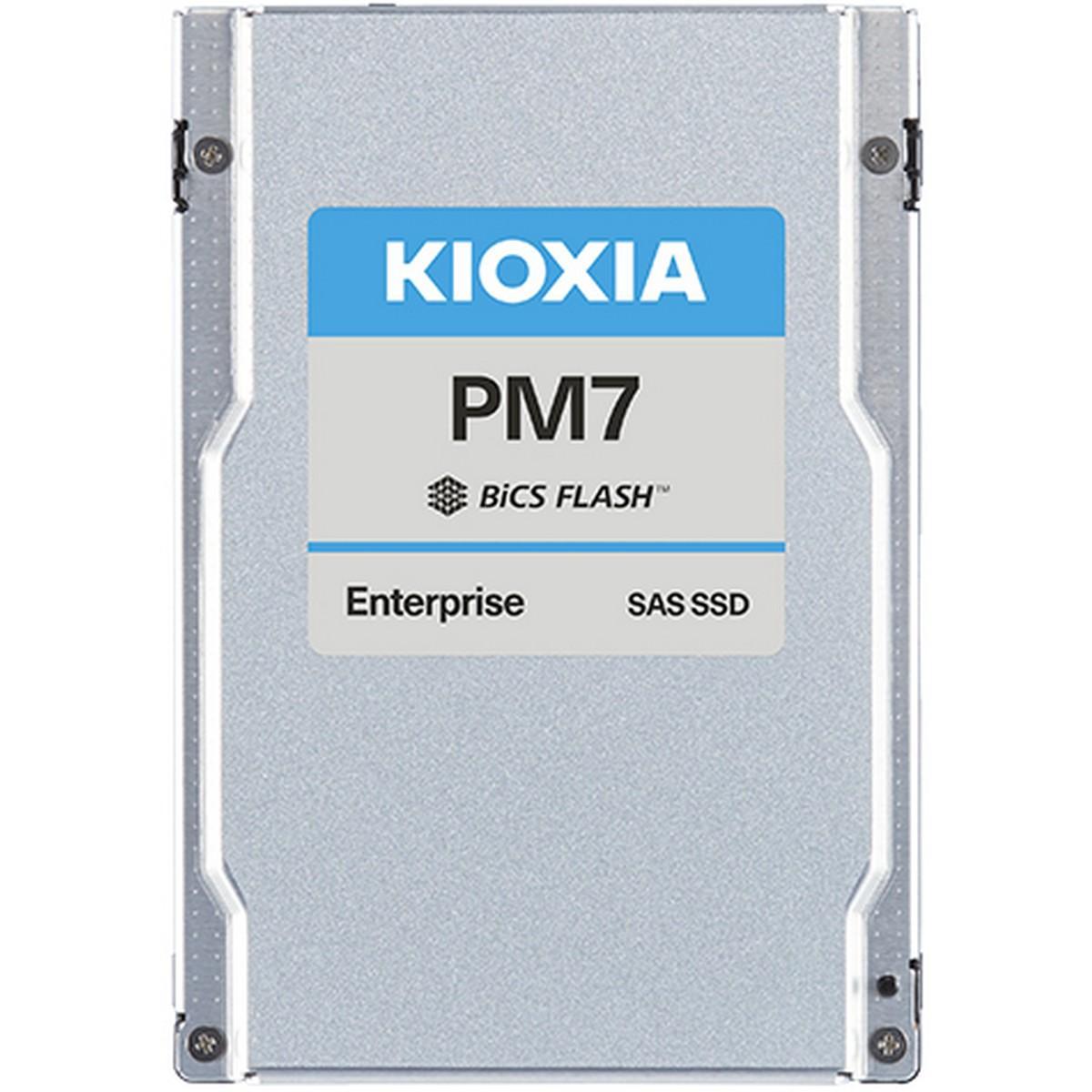 Серверный твердотельный накопитель/ KIOXIA SSD PM7-R, 1920GB, 2.5" 15mm, SAS 24G, TLC, R/W 4200/3400 MB/s, - фото 1 - id-p226447781