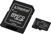 Карта Памяти micro SDXC 256Gb Kingston Canvas Select Plus UHS-I U3 V30 A1 + ADP (100/85 Mb/s) SDCS2/256GB