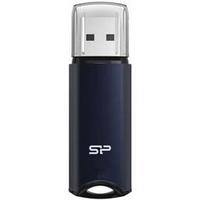 Флеш накопитель 32Gb Silicon Power Marvel M02, USB 3.2, Синий