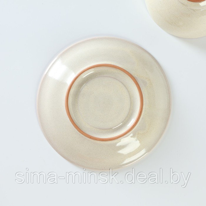 Чайная пара керамическая «Шебби», 2 предмета: чашка 0,25 мл, блюдце d=15 см - фото 5 - id-p226449113