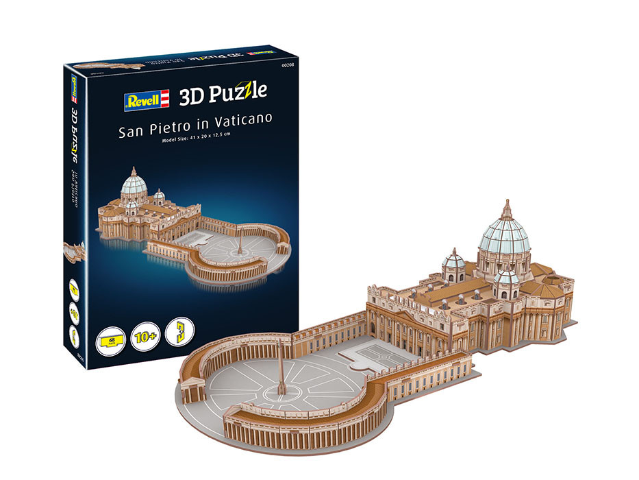3D пазл Revell Собор Святого Петра в Ватикане - фото 1 - id-p226449879