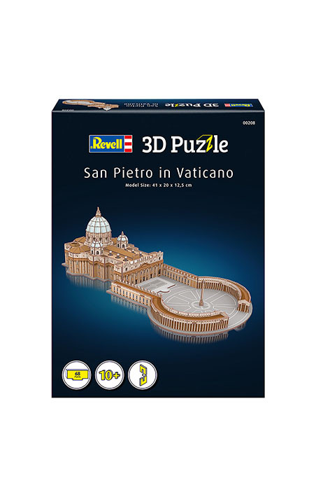 3D пазл Revell Собор Святого Петра в Ватикане - фото 3 - id-p226449879