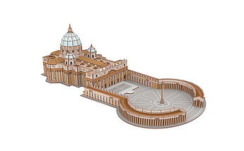 3D пазл Revell Собор Святого Петра в Ватикане, фото 3