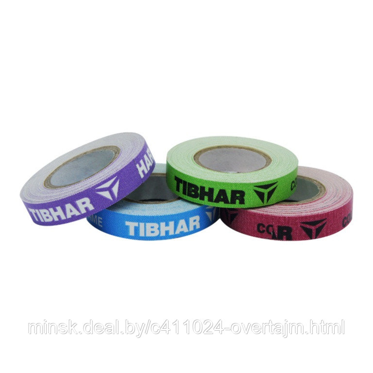Торцевая лента для ракетки Tibhar Color 10мм/5м (розовая)