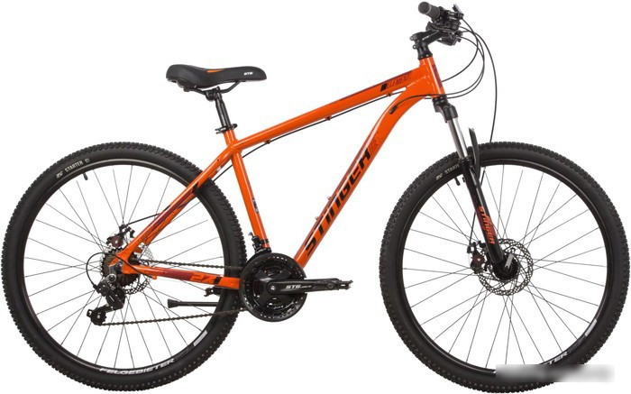 Велосипед Stinger Element STD 27.5 р.16 2022 (оранжевый) - фото 1 - id-p226450112
