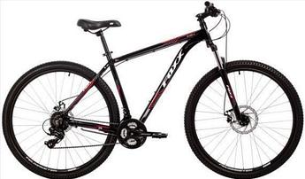 Городской велосипед со скоростями MTB двухколесный горник для взрослых FOXX 29AHD.ATLANTIC.18RD4 черный