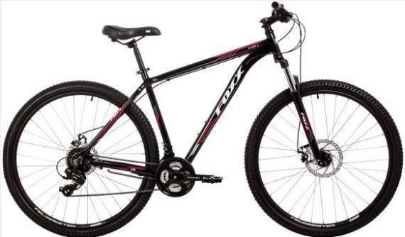Городской велосипед со скоростями MTB двухколесный горник для взрослых FOXX 29AHD.ATLANTIC.18RD4 черный - фото 1 - id-p226449989