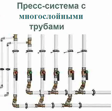 Пресс-система с многослойными трубами