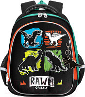 Школьный рюкзак Grizzly Dino / Raz-387-6
