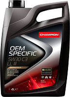 Моторное масло Champion OEM Specific 5W30 C3 LL III / 1048183