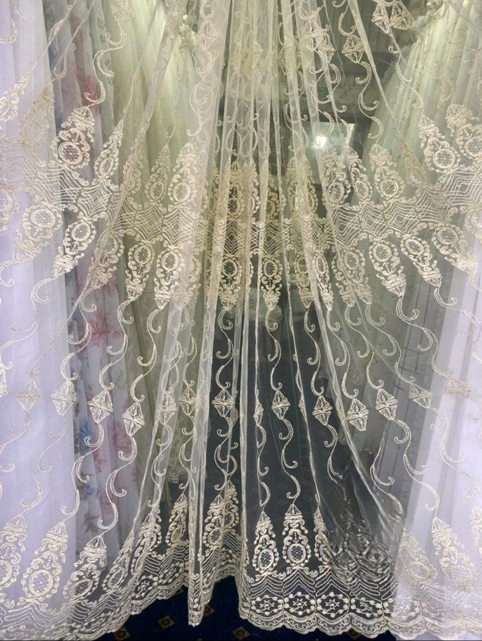 Тюль-ткань для штор Корд