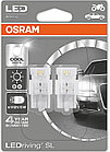 Лампа светодиодная W21/5W OSRAM SL 12V 6000K (комплект 2 шт) 7716CW-02B