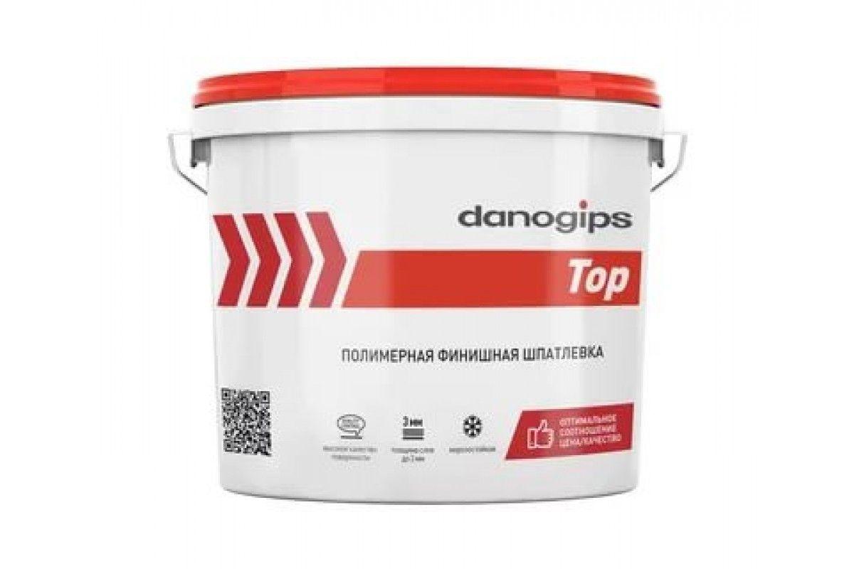 Шпатлевка финишная DANOGIPS TOP-5 24кг (ведро) РФ - фото 1 - id-p226472138