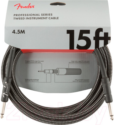 Кабель Fender Pro 15 INST Cable GRY TWD - фото 3 - id-p226468011